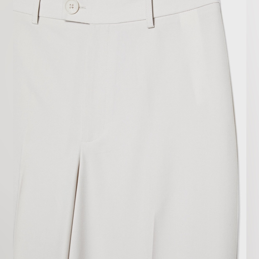 STRADIVARIUS SMART STRAIGHT-LEG TROUSERS in Size 6 - Picture 4 of 9